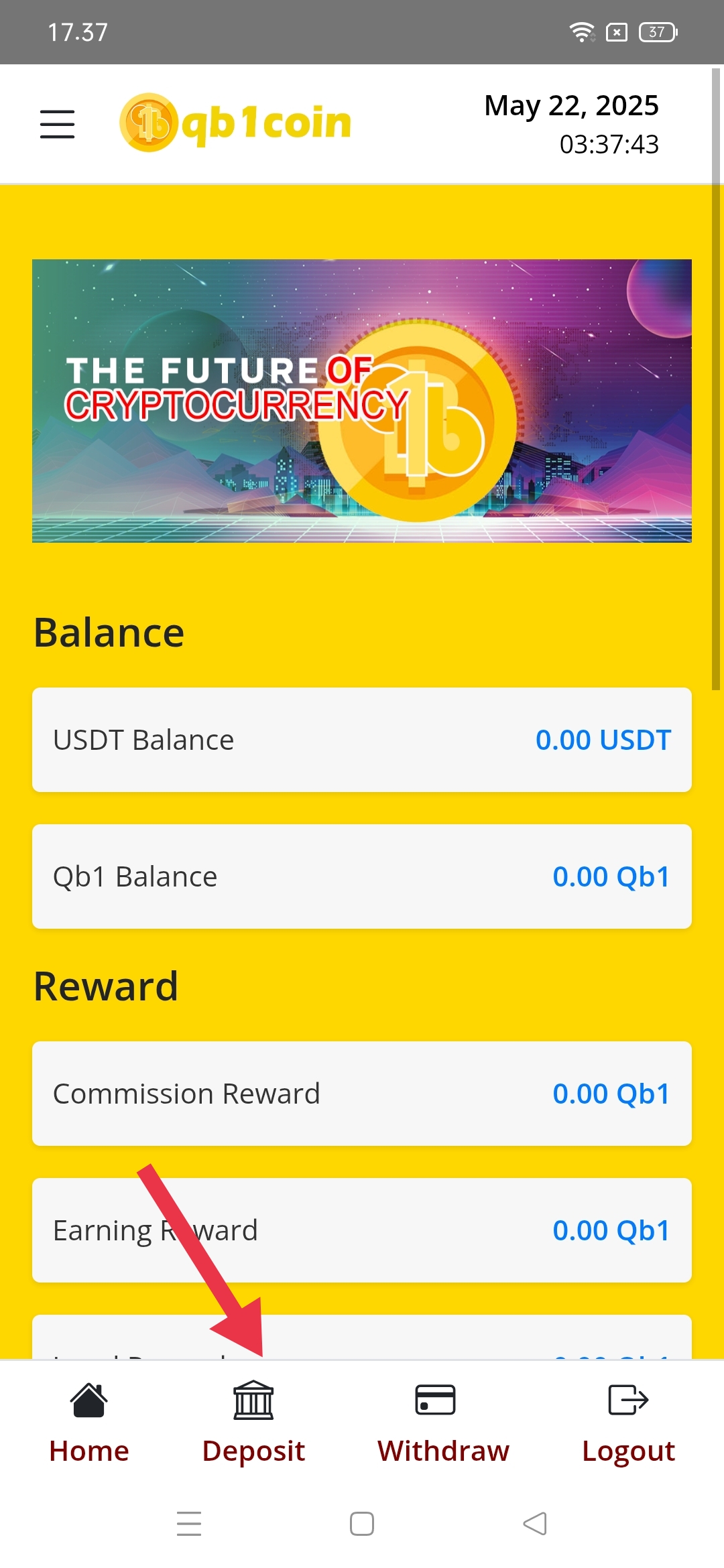 Klik deposit